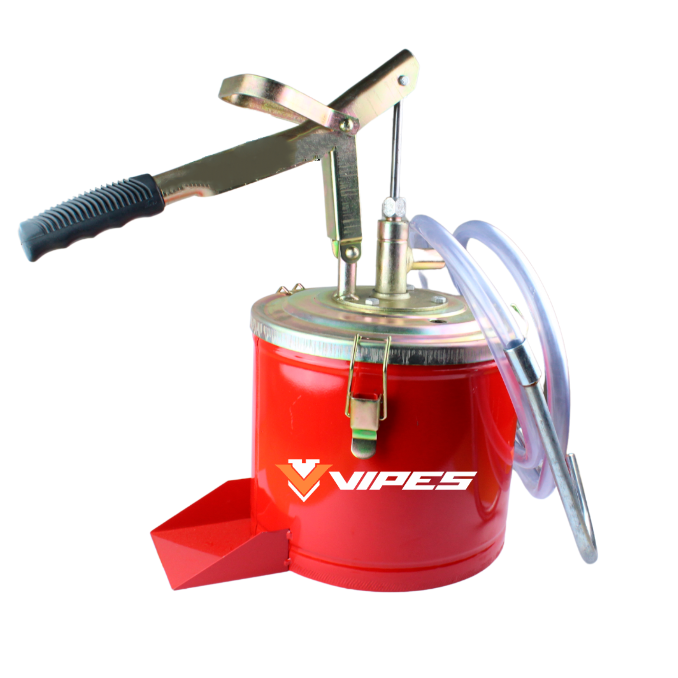 Balde p/graxa c/pintura epox completo - 8kg